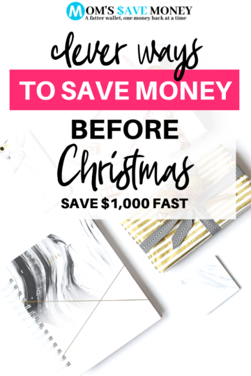 Clever ways to save money before Christmas
